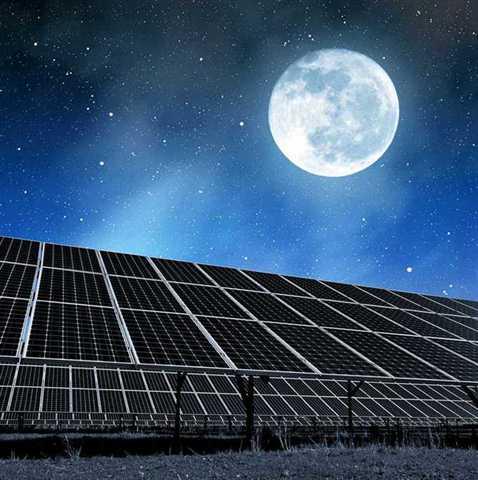 can solar energy be stored and used at night