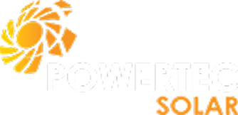 powertec solar logo white